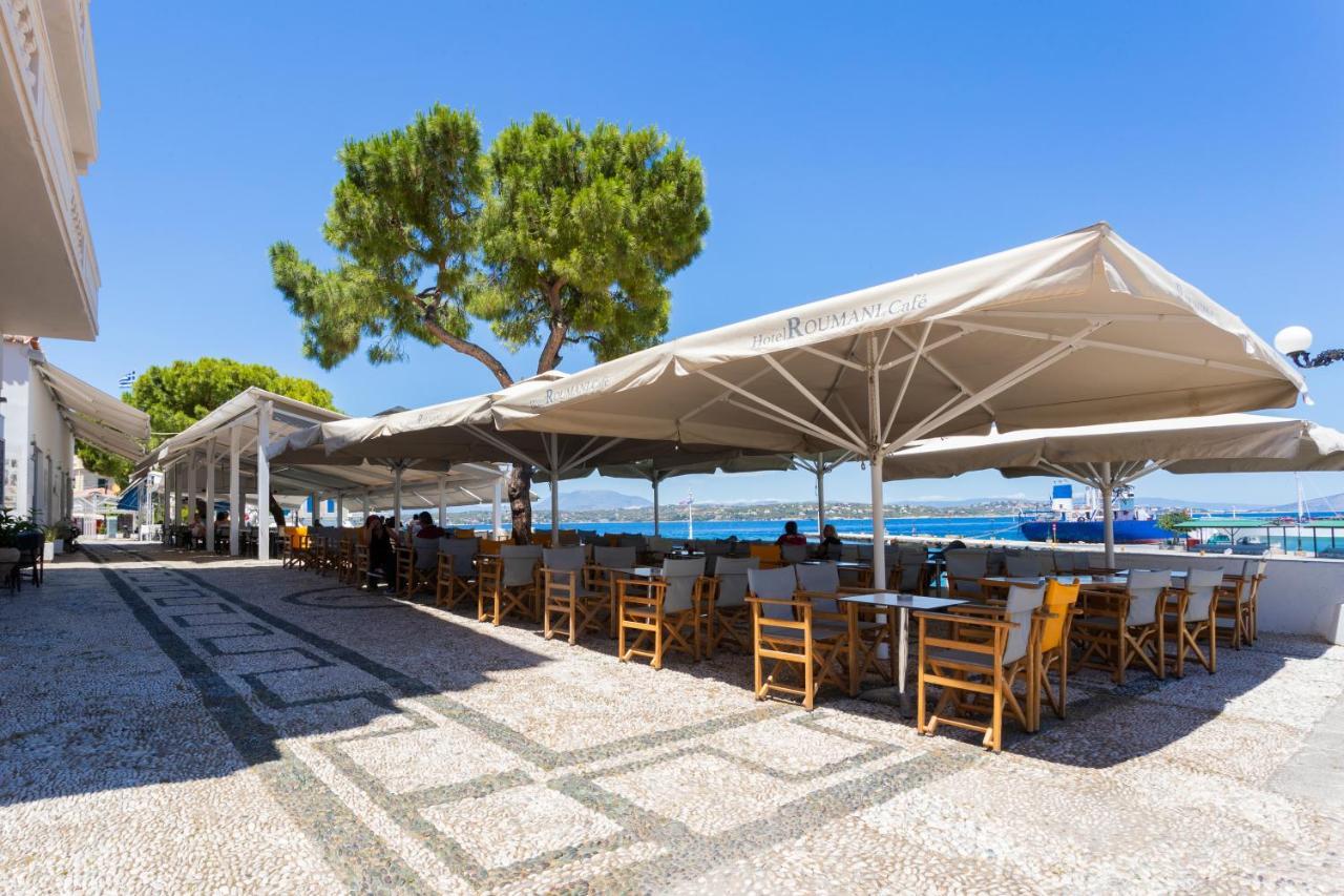 Hotel Roumani Spetses Town Bagian luar foto